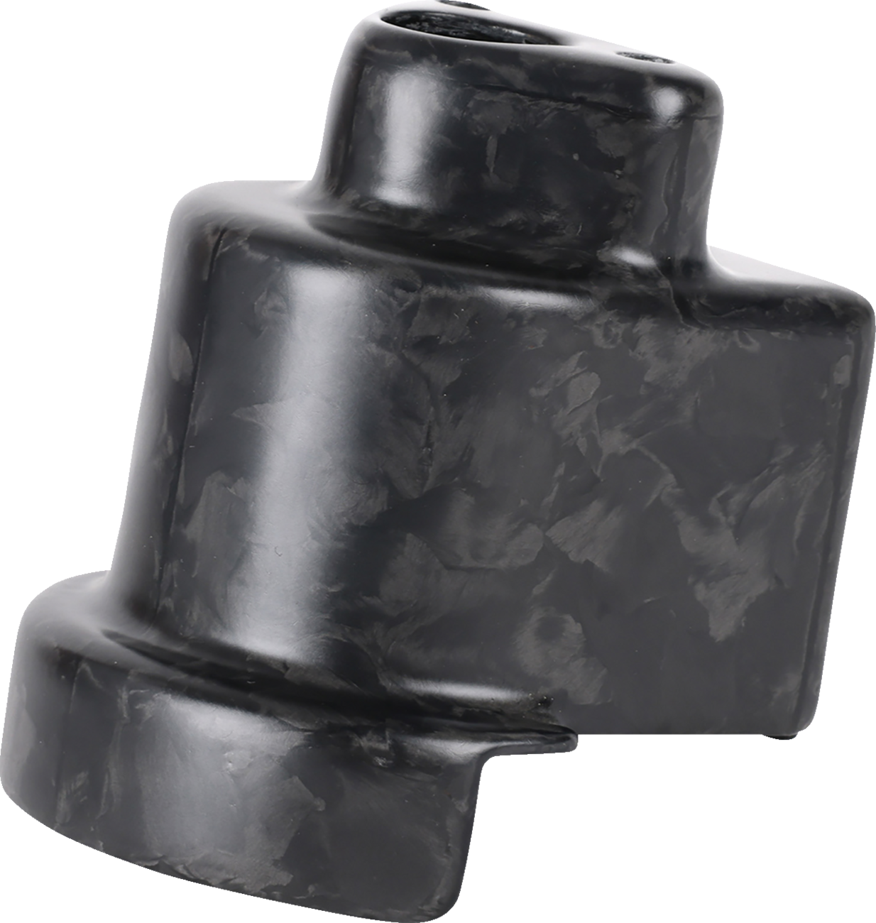 THRASHIN SUPPLY CO. Matte Forged Carbon Fiber Cover for Steering Lock – Part TSC-3033-1
