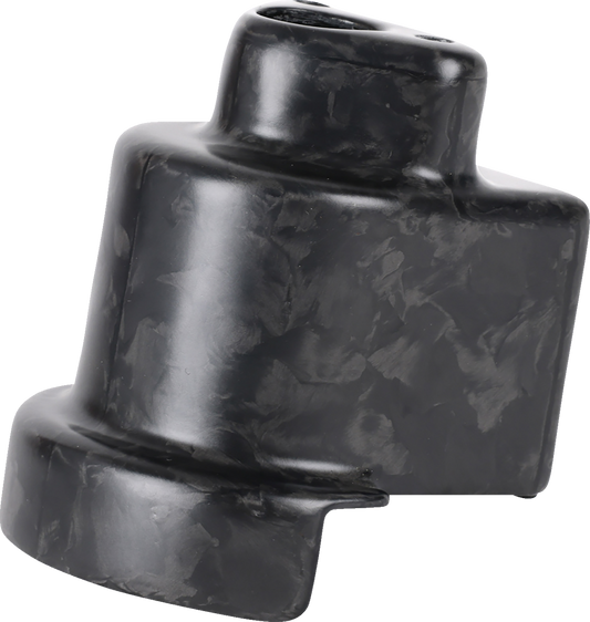 THRASHIN SUPPLY CO. Matte Forged Carbon Fiber Cover for Steering Lock – Part TSC-3033-1