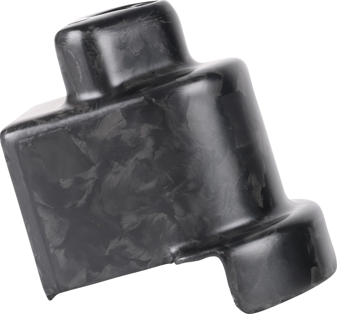 THRASHIN SUPPLY CO. Matte Forged Carbon Fiber Cover for Steering Lock – Part TSC-3033-1