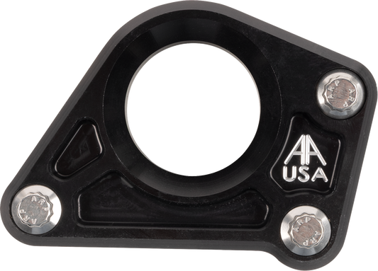 ALLOY ART Floor Board Delete Mount - Black Anodized - M8 M8FMM-2