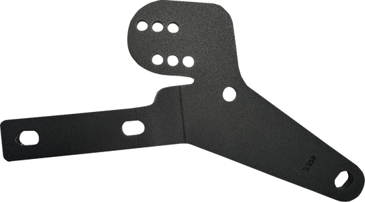 BASSANI XHAUST Exhaust Bracket - Black - FXLRST/FXRST BKT-S28R