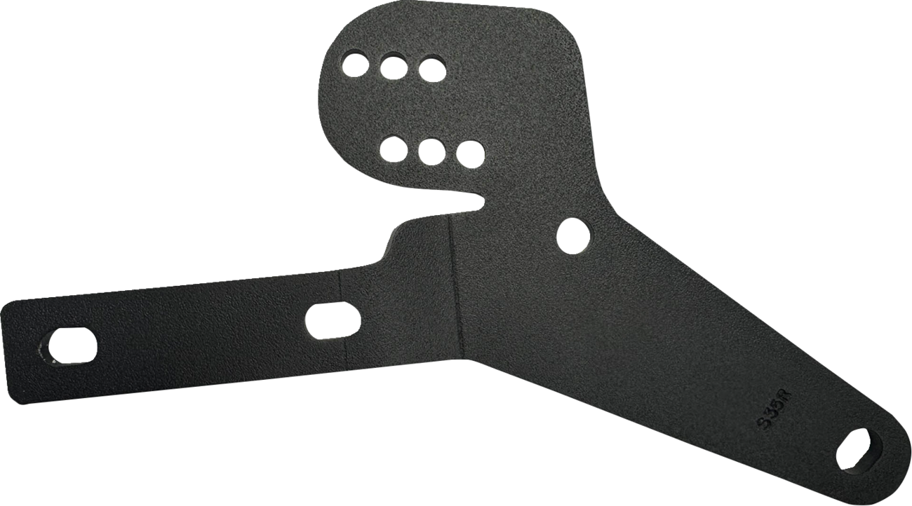 BASSANI XHAUST Exhaust Bracket - Black - FXLRST/FXRST BKT-S38R
