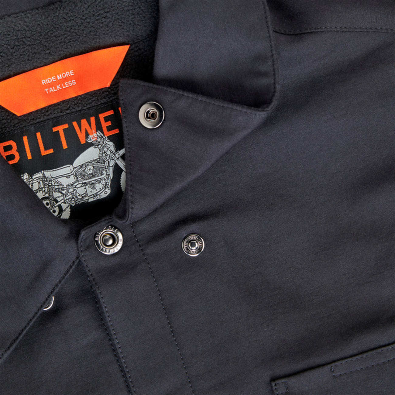 BILTWELL El Dorado Shirtjack - Black - Large 8129-121-004