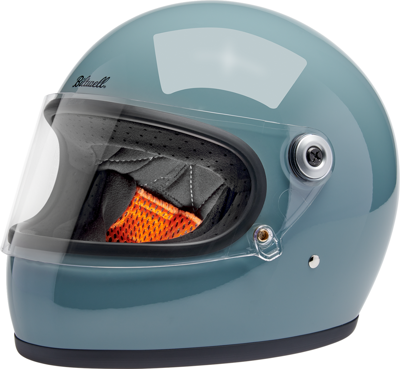 BILTWELL Gringo S Helmet - Gloss Agave Blue - Small 1003-134-502
