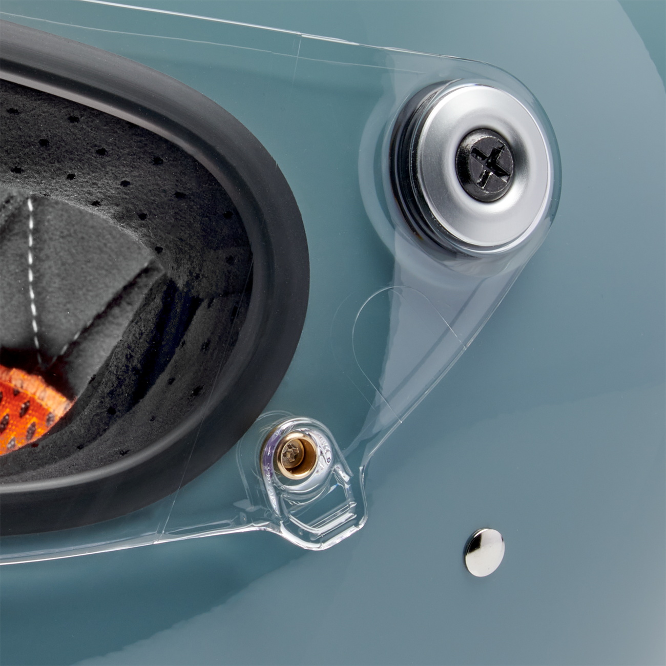 BILTWELL Gringo S Helmet - Gloss Agave Blue - Small 1003-134-502