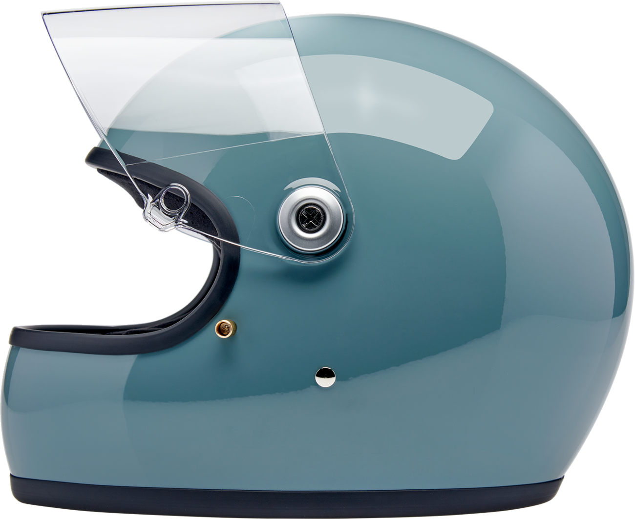 BILTWELL Gringo S Helmet - Gloss Agave Blue - Small 1003-134-502