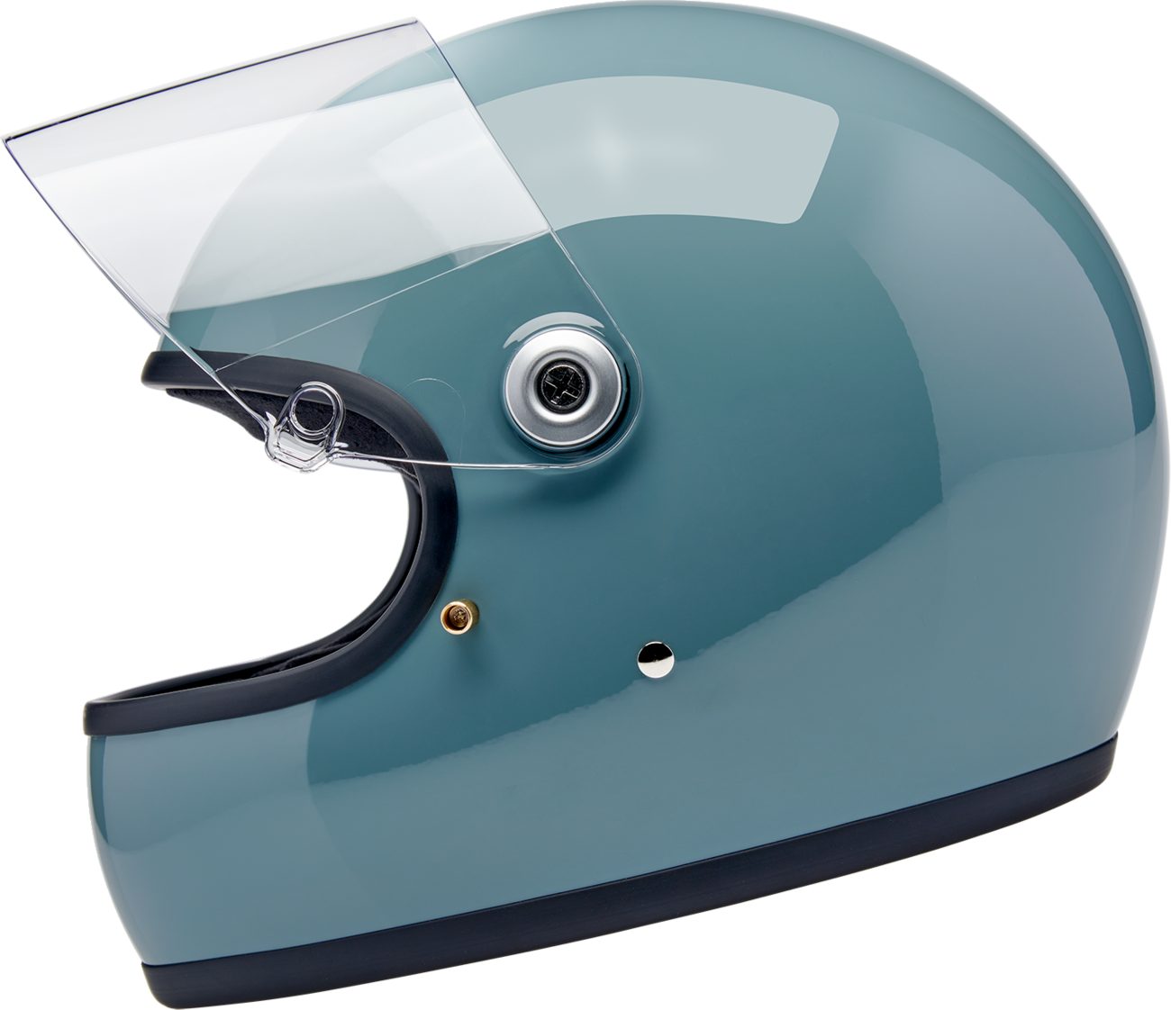 BILTWELL Gringo S Helmet - Gloss Agave Blue - Small 1003-134-502