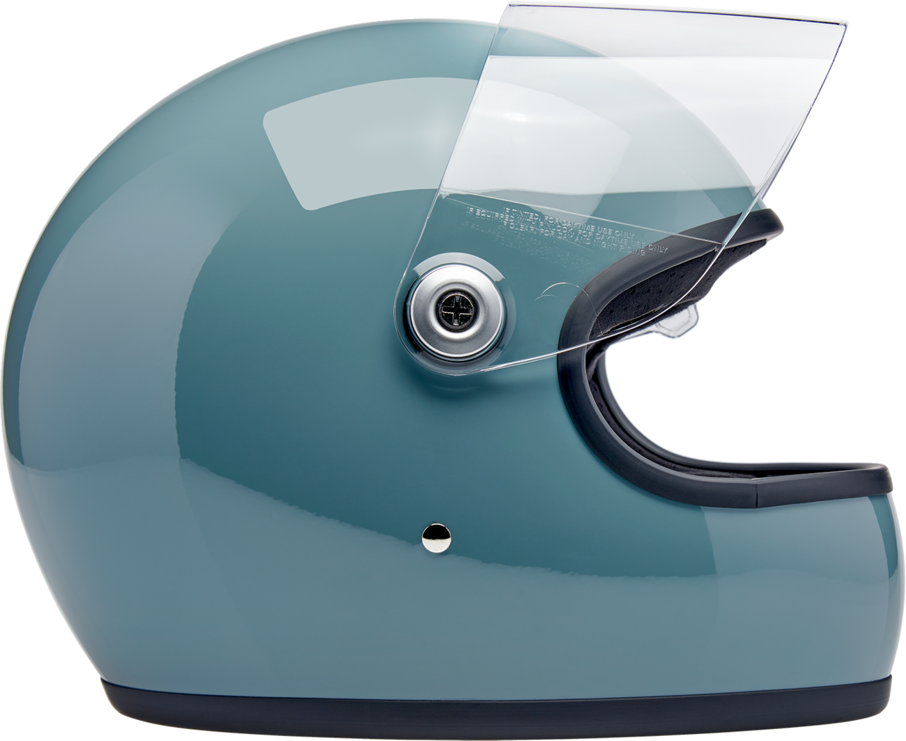 BILTWELL Gringo S Helmet - Gloss Agave Blue - Small 1003-134-502