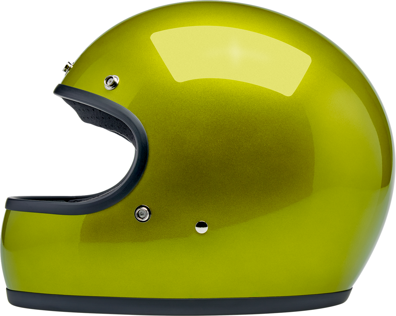 BILTWELL Gringo Helmet - Metallic Lime - 2XL 1002-392-506