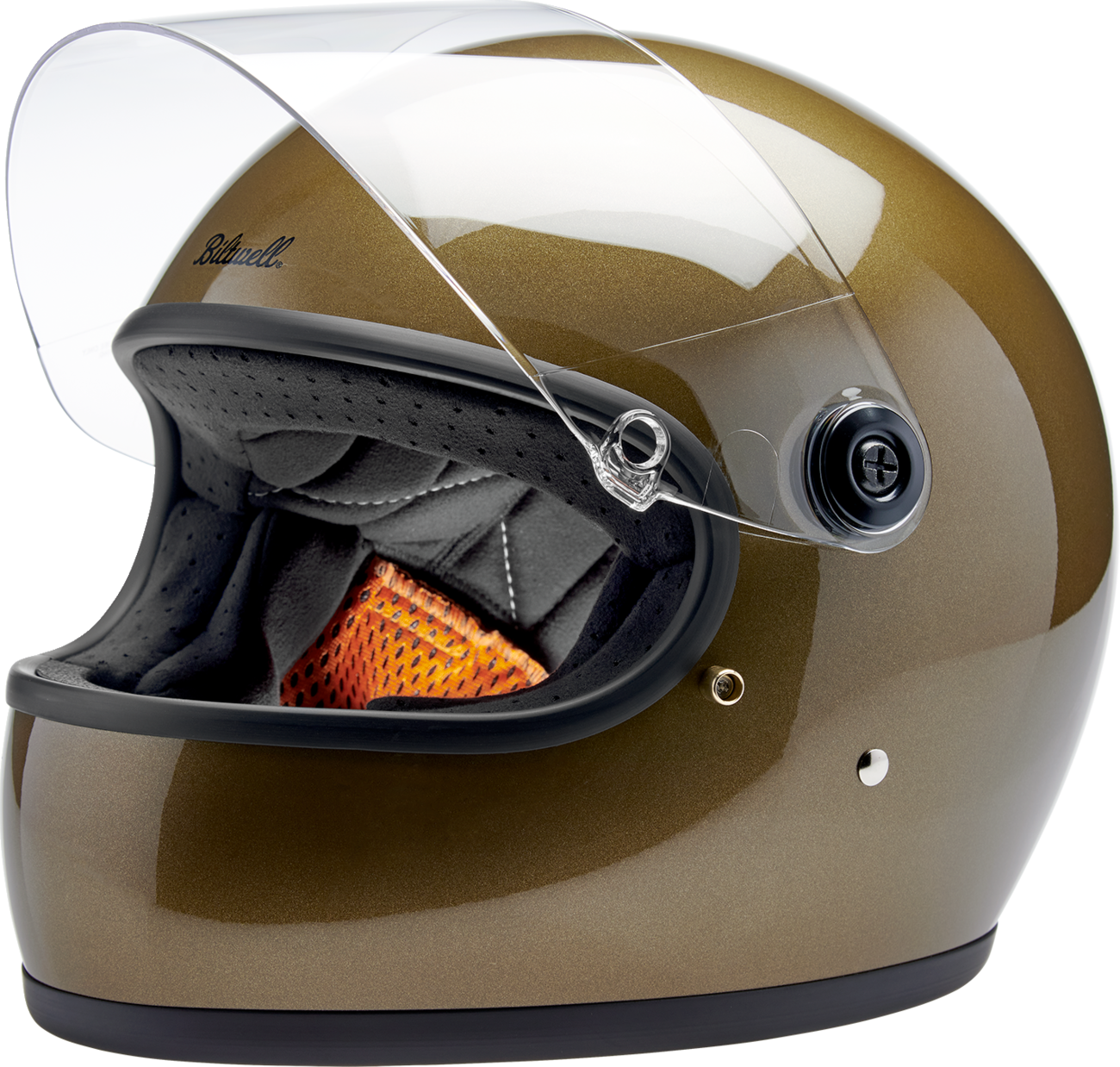 BILTWELL Gringo S Helmet - Metallic Ugly Gold - XL 1003-363-505