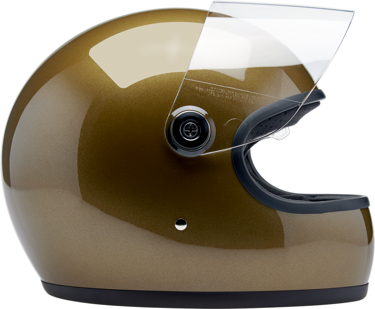 BILTWELL Gringo S Helmet - Metallic Ugly Gold - XL 1003-363-505