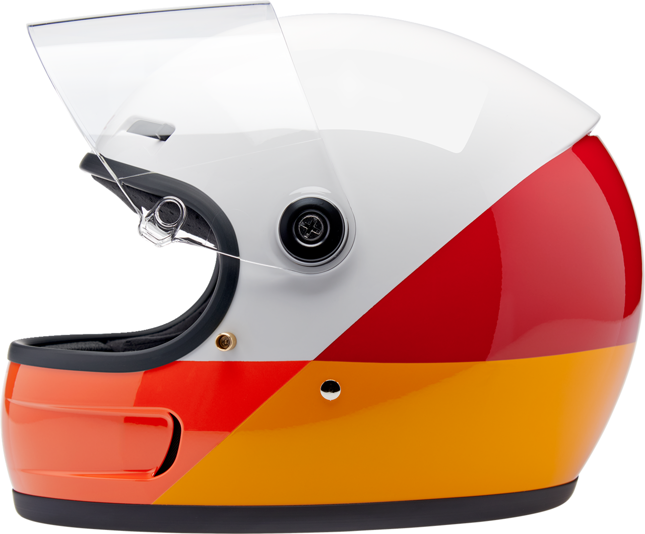 BILTWELL Gringo SV Helmet - Gloss Intersection Warm - Small 1006-599-502