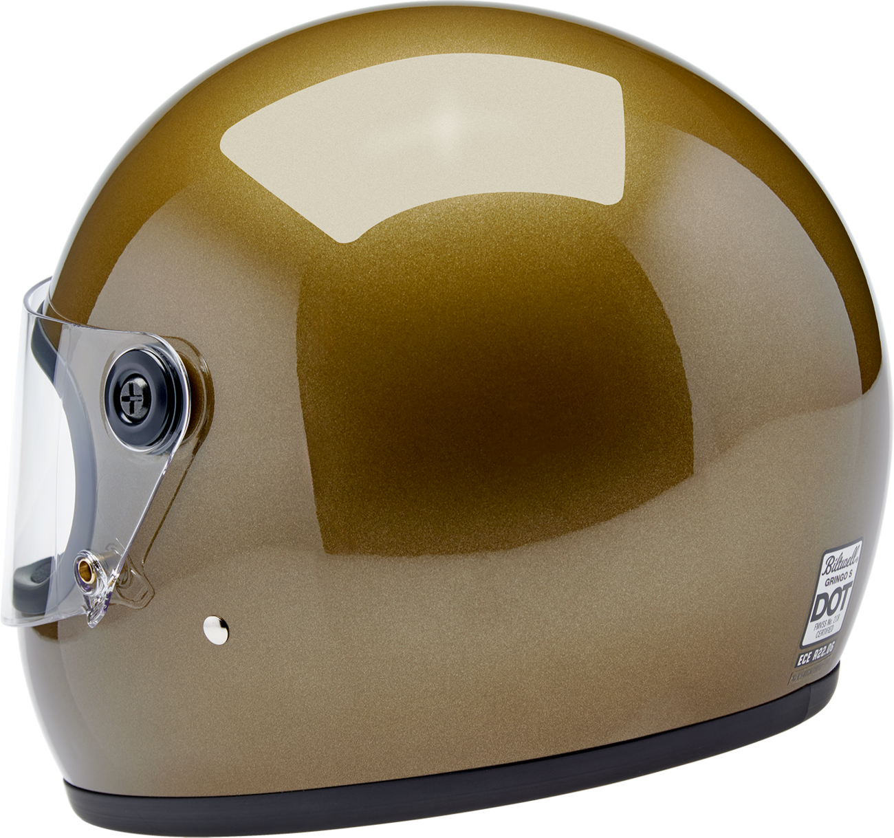 BILTWELL Gringo S Helmet - Metallic Ugly Gold - XL 1003-363-505