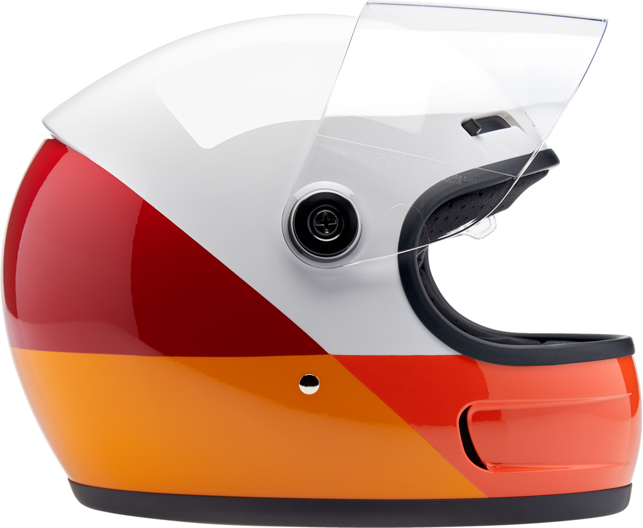 BILTWELL Gringo SV Helmet - Gloss Intersection Warm - Large 1006-599-504