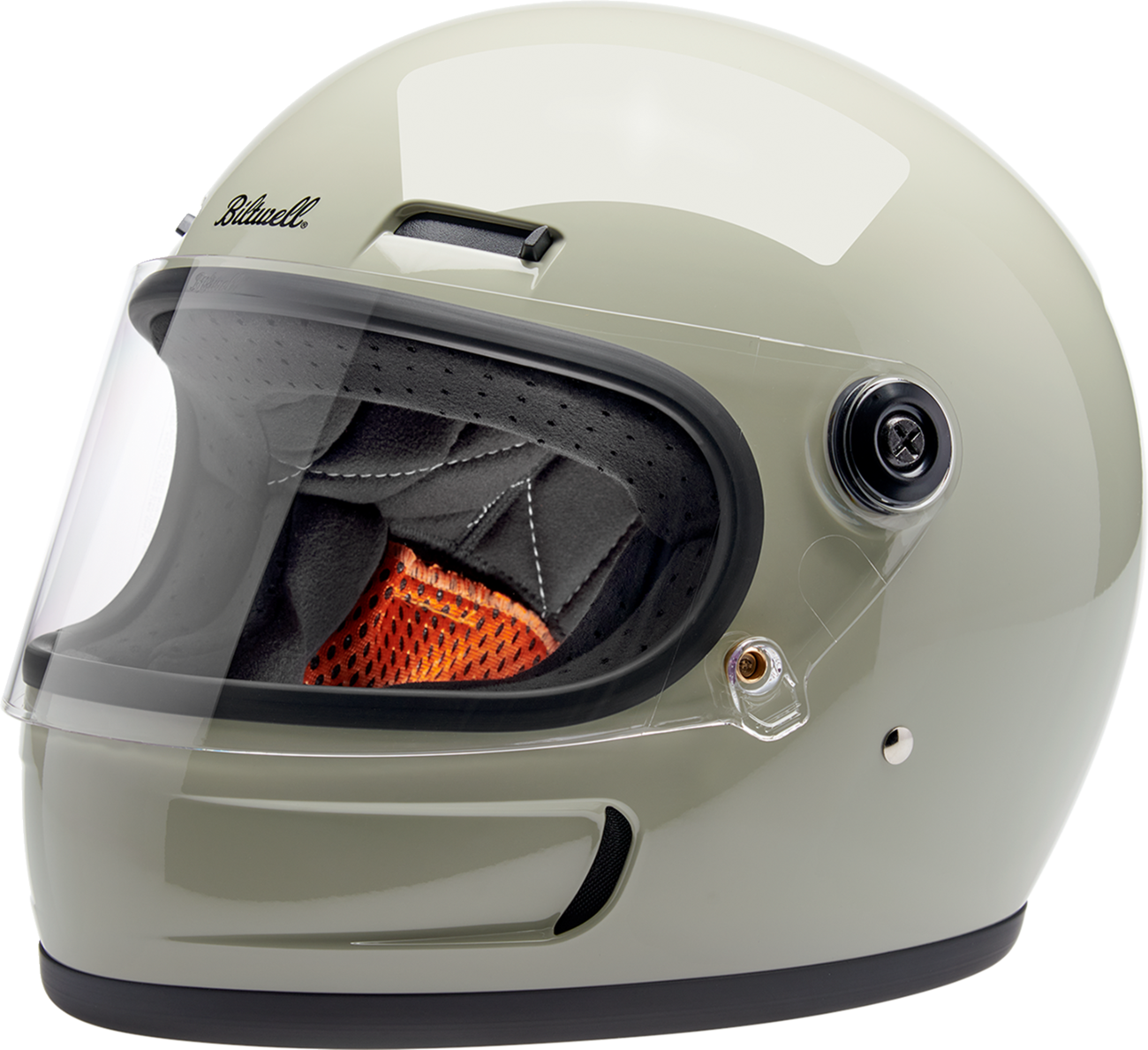 BILTWELL Gringo SV Helmet - Gloss Chalk Gray - 2XL 1006-196-506