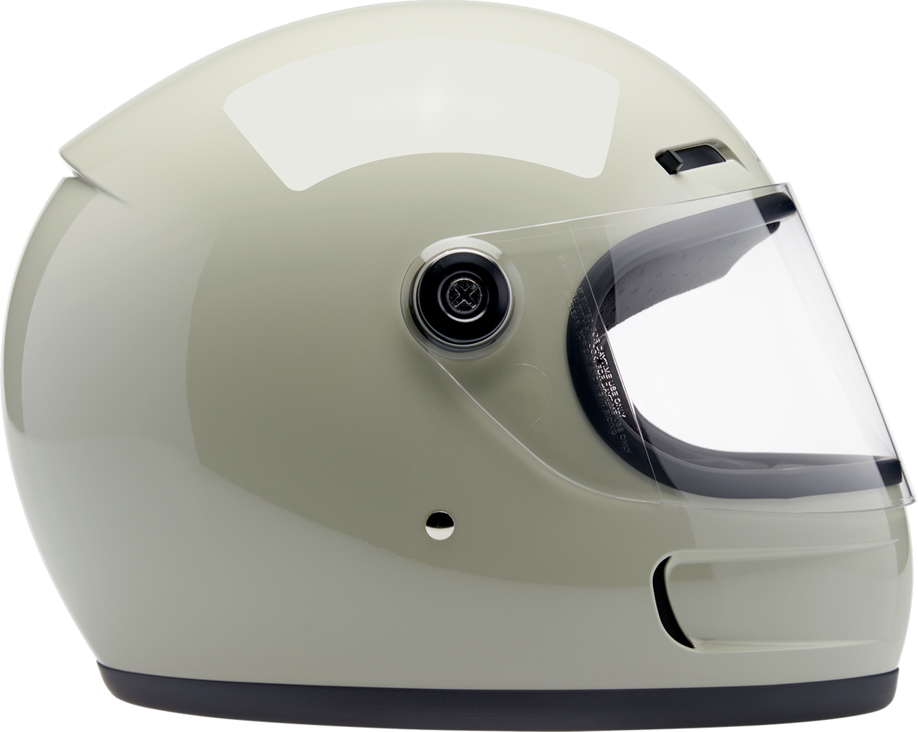 BILTWELL Gringo SV Helmet - Gloss Chalk Gray - 2XL 1006-196-506