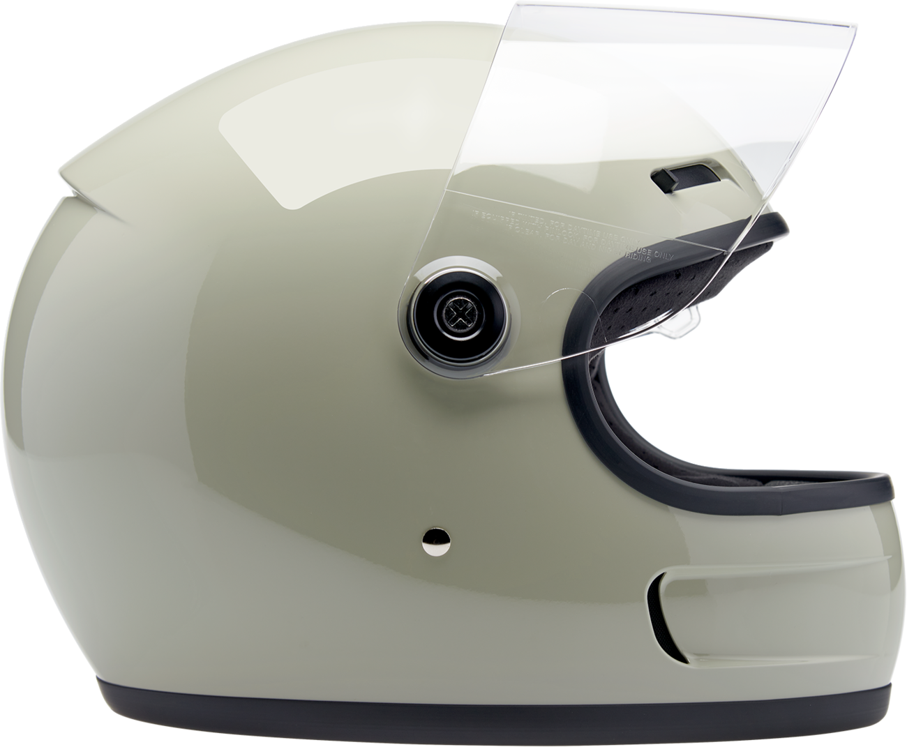 BILTWELL Gringo SV Helmet - Gloss Chalk Gray - 2XL 1006-196-506