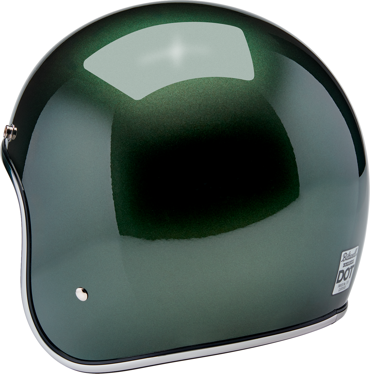 BILTWELL Bonanza Helmet - Metallic Sierra Green - Large 1001-324-204