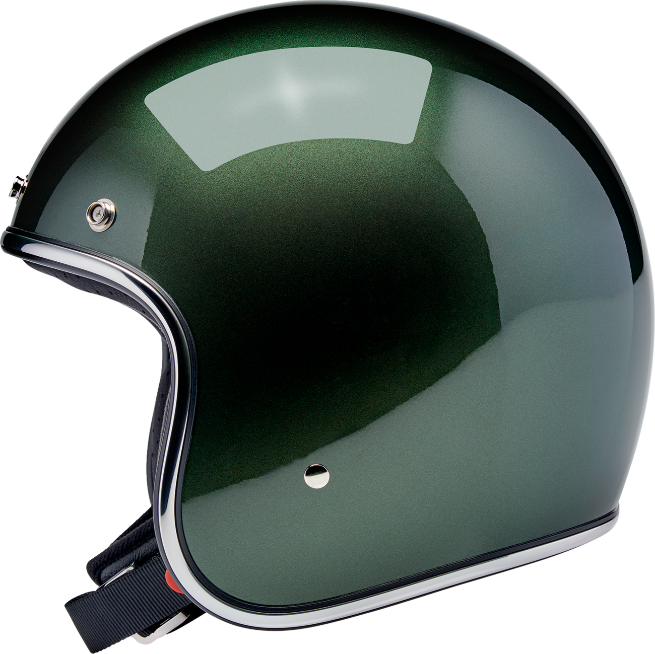 BILTWELL Bonanza Helmet - Metallic Sierra Green - Large 1001-324-204
