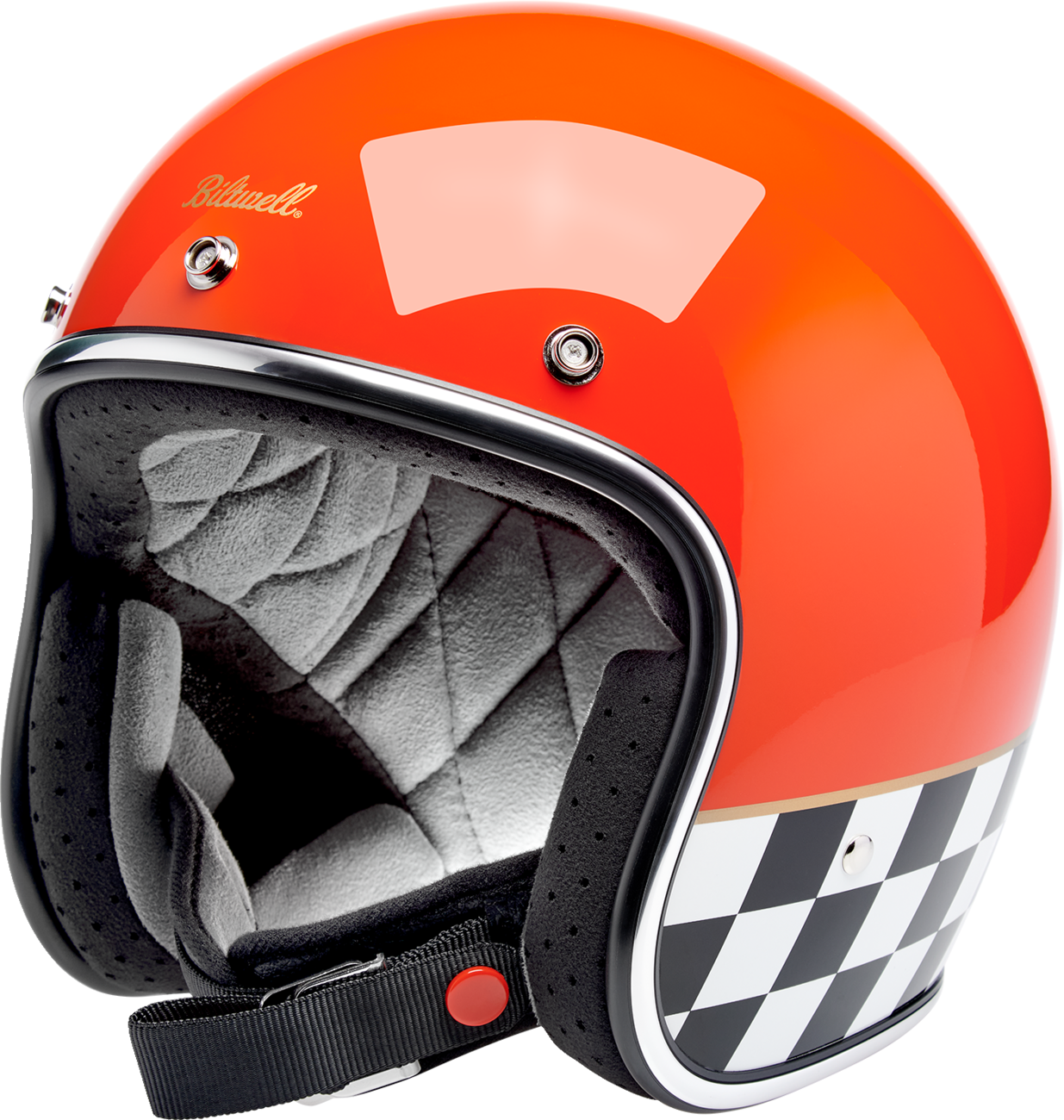BILTWELL Bonanza Helmet - Competition - Orange - XL 1001-590-205
