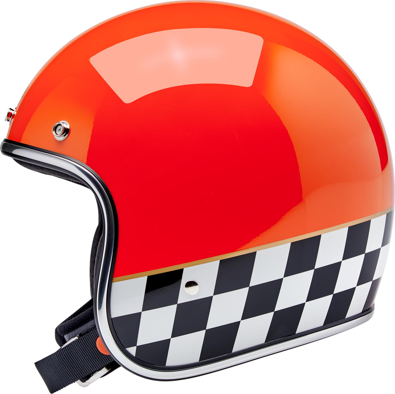 BILTWELL Bonanza Helmet - Competition - Orange - XL 1001-590-205