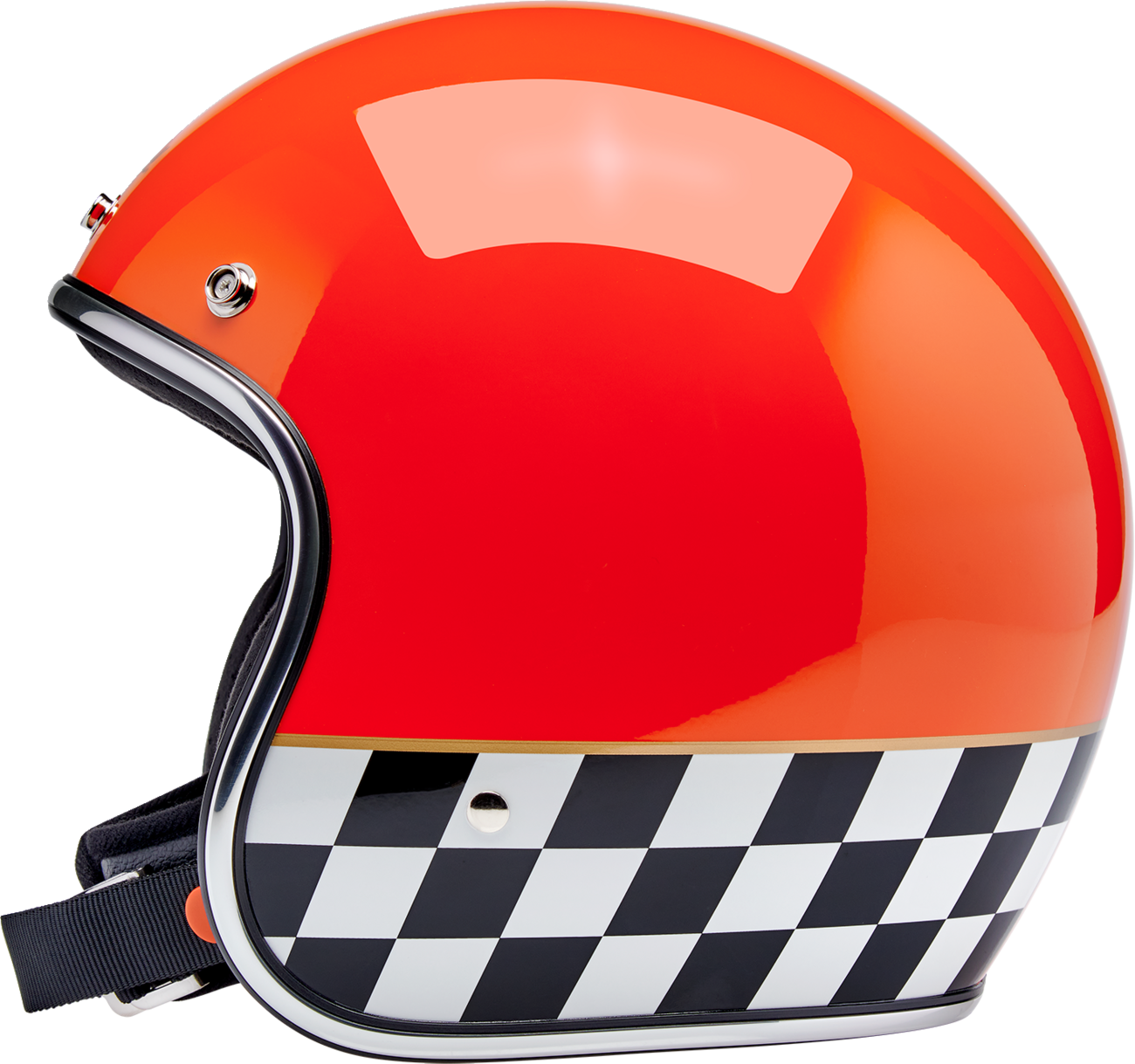 BILTWELL Bonanza Helmet - Competition - Orange - XL 1001-590-205