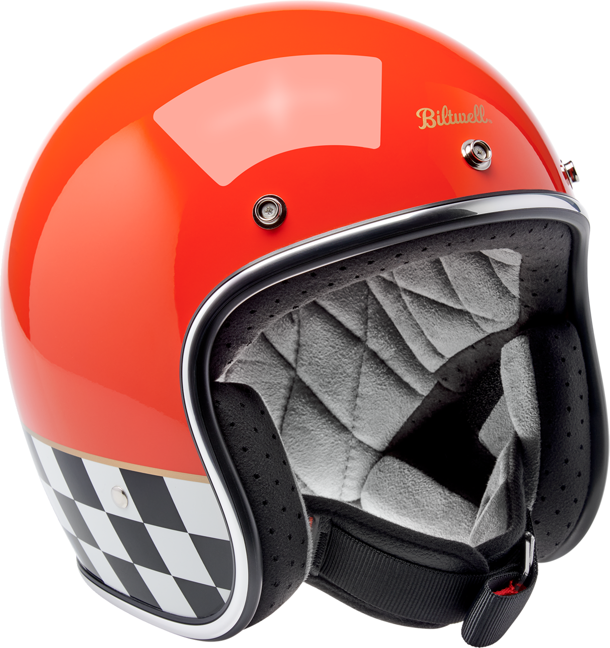 BILTWELL Bonanza Helmet - Competition - Orange - XL 1001-590-205