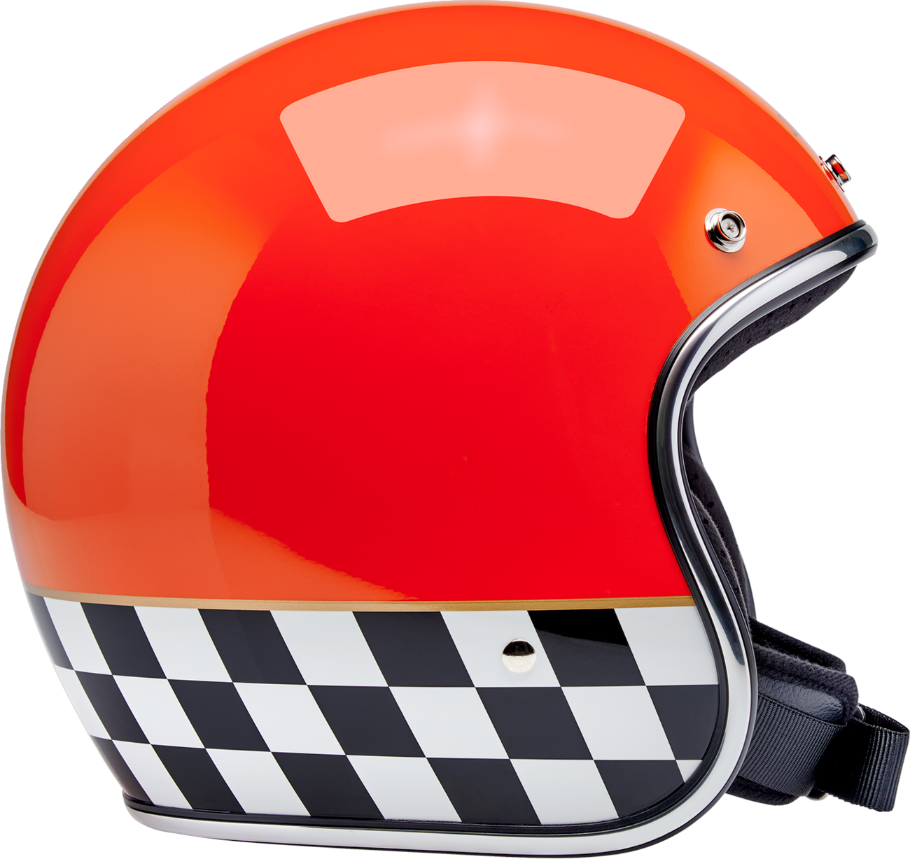 BILTWELL Bonanza Helmet - Competition - Orange - XL 1001-590-205