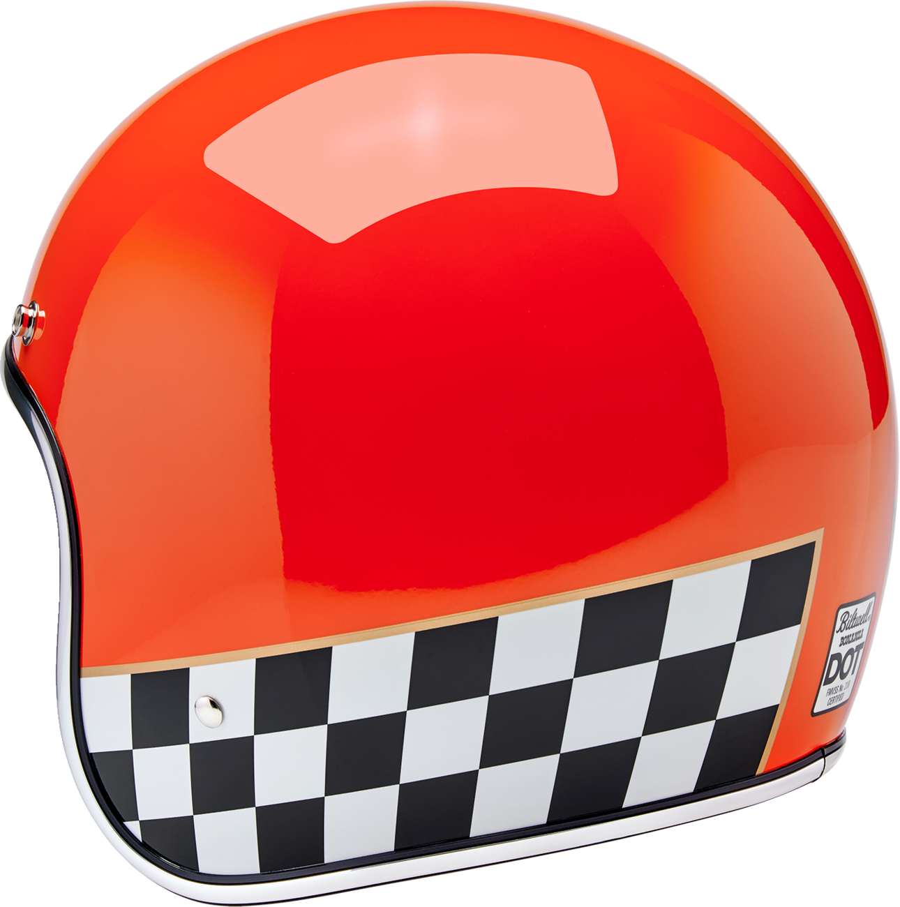 BILTWELL Bonanza Helmet - Competition - Orange - XL 1001-590-205