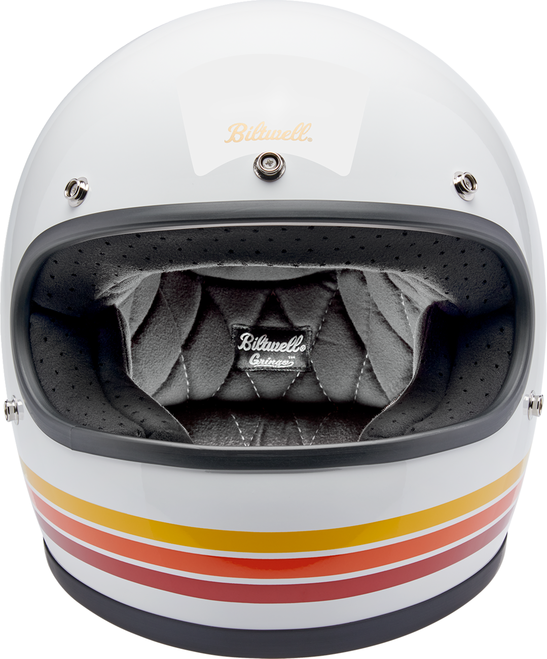 BILTWELL Gringo Helmet - Sunset Spectrum - XS 1002-591-501