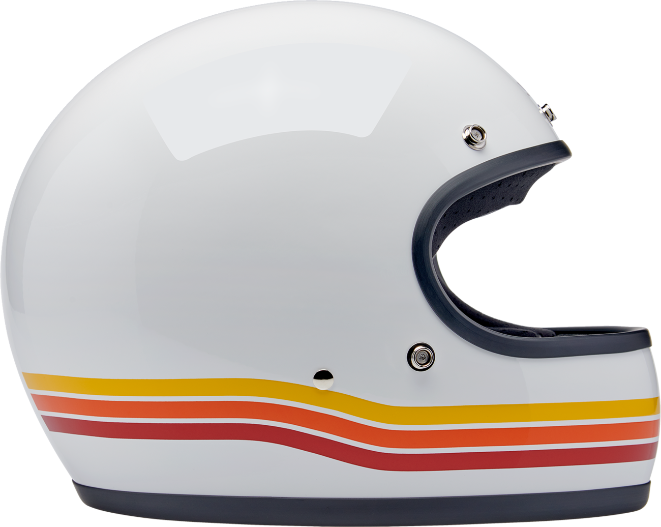 BILTWELL Gringo Helmet - Sunset Spectrum - XS 1002-591-501