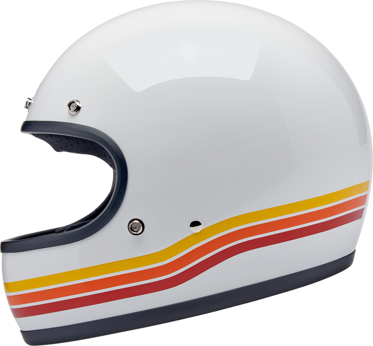 BILTWELL Gringo Helmet - Sunset Spectrum - XS 1002-591-501