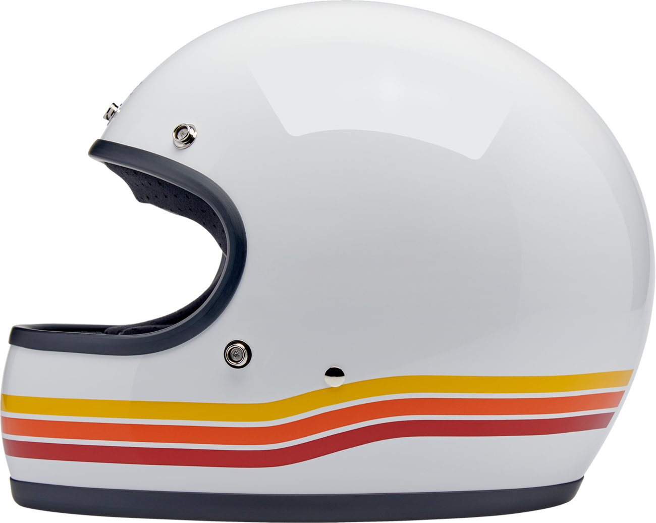 BILTWELL Gringo Helmet - Sunset Spectrum - XS 1002-591-501