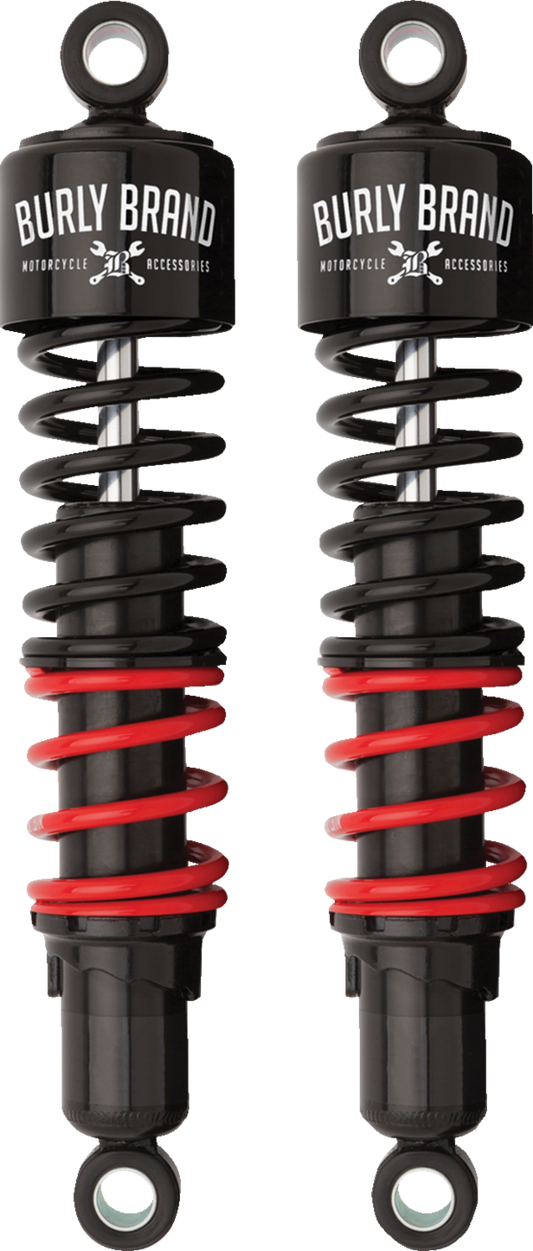 BURLY BRAND Stiletto Shock - 13" - Black/Red B28-1256