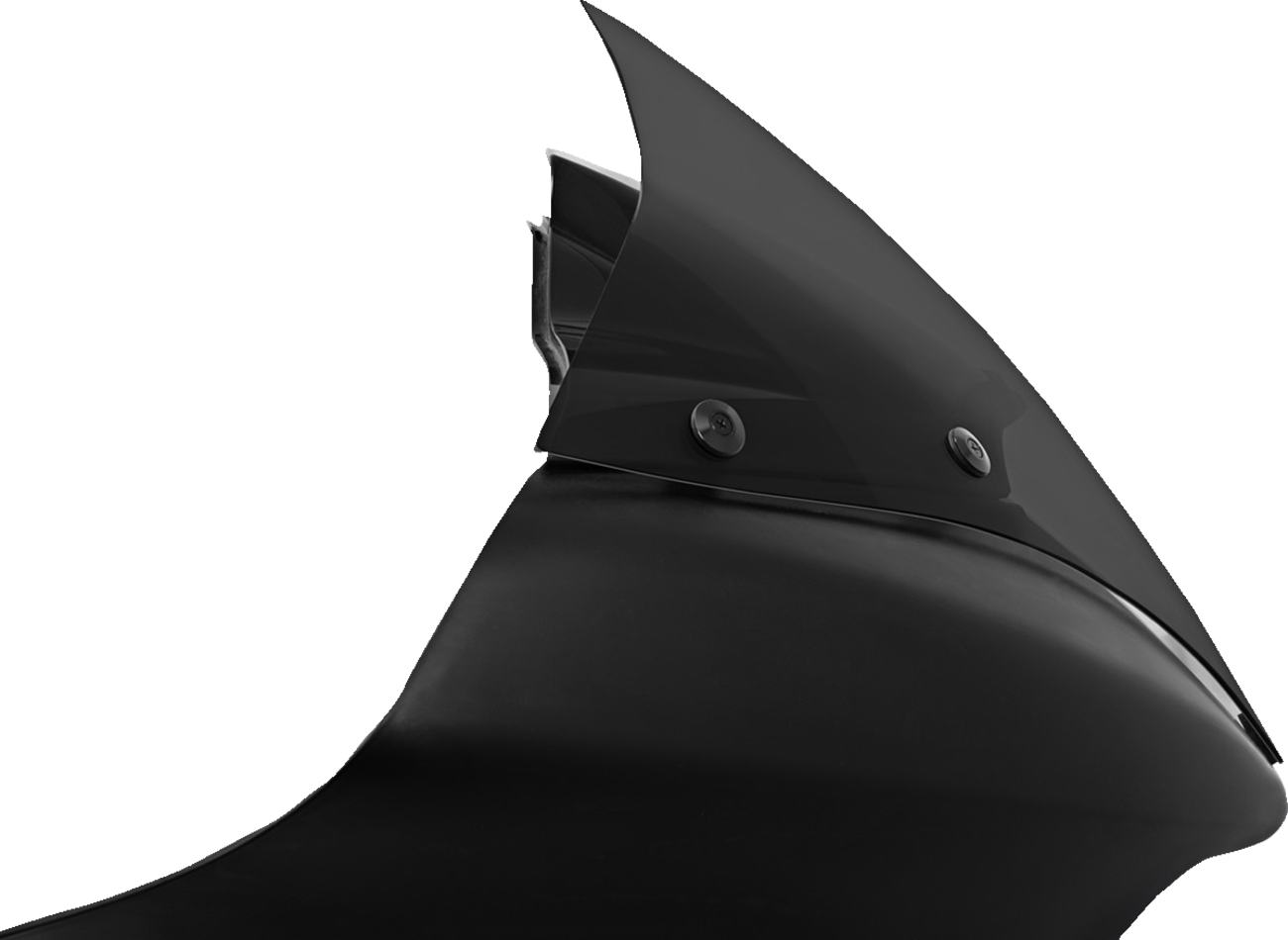 MEMPHIS SHADES Windshield - BRL Race Bubble - Dark Smoke - FLTRX MBR100310