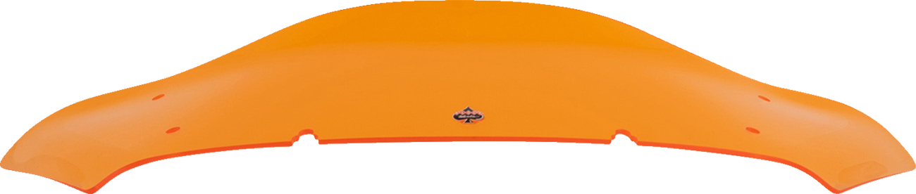 KLOCK WERKS Kolor Flare™ Windshield - 6-1/2" - Orange - FLHX KWW-01-0742