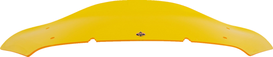 KLOCK WERKS Kolor Flare™ Windshield - 6-1/2" - Yellow - FLHX KWW-01-0743