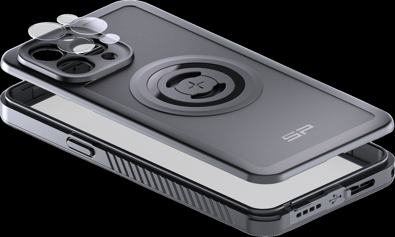 SP CONNECT Xtreme SPC+ Case for iPhone 13 Pro Max – Military Drop-Test Certified, Waterproof and Magnetic Mount Compatible