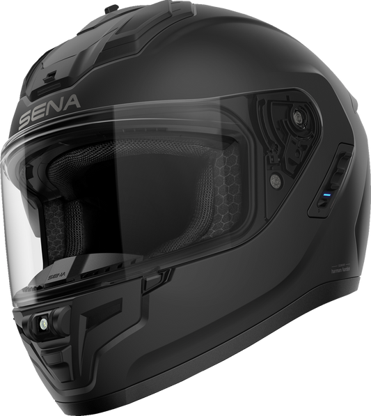 SENA Phantom Helmet - Matte Black Medium (Part Number: PHANTOM-MB00M3)