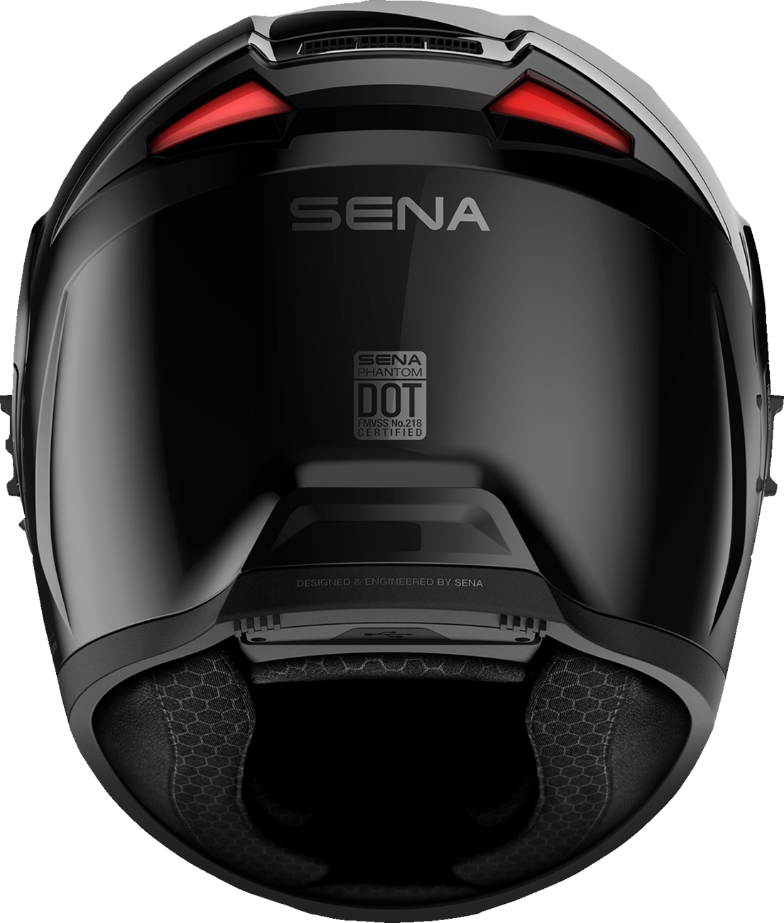 SENA Phantom Helmet Matte Black XL - Model PHANTOM-MB0XL3 with Built-in Communication System