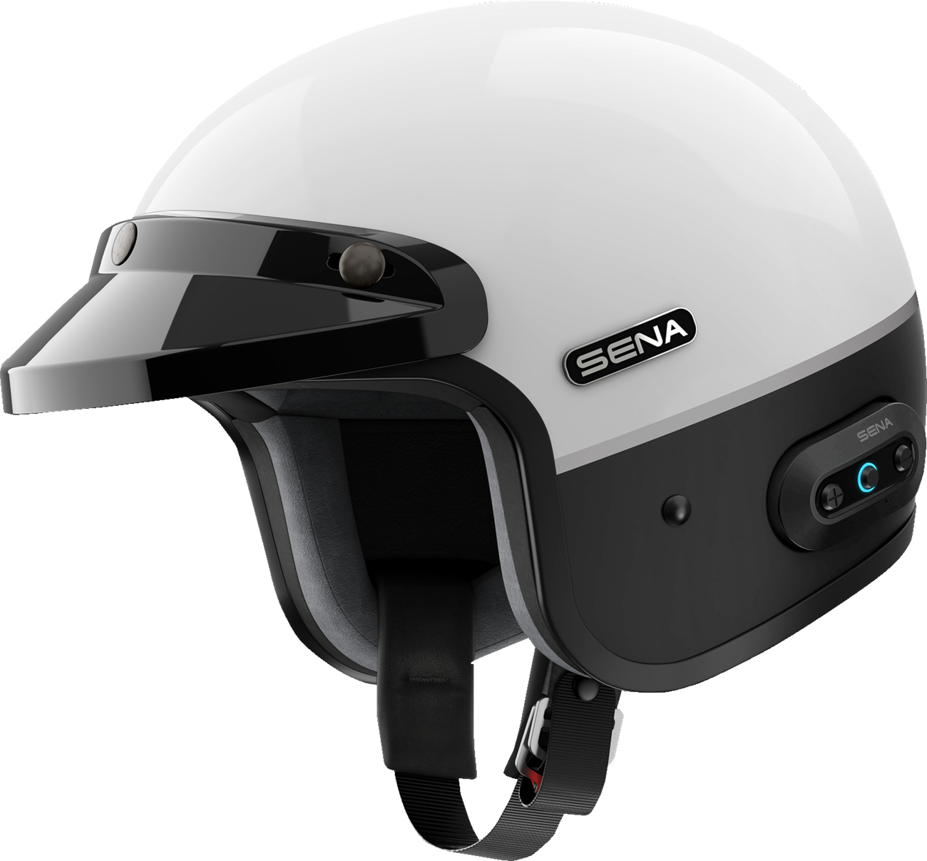 SENA Surge Mesh Helmet - Gloss White 2XL (Part Number: SURGE-GWMBXXL3)