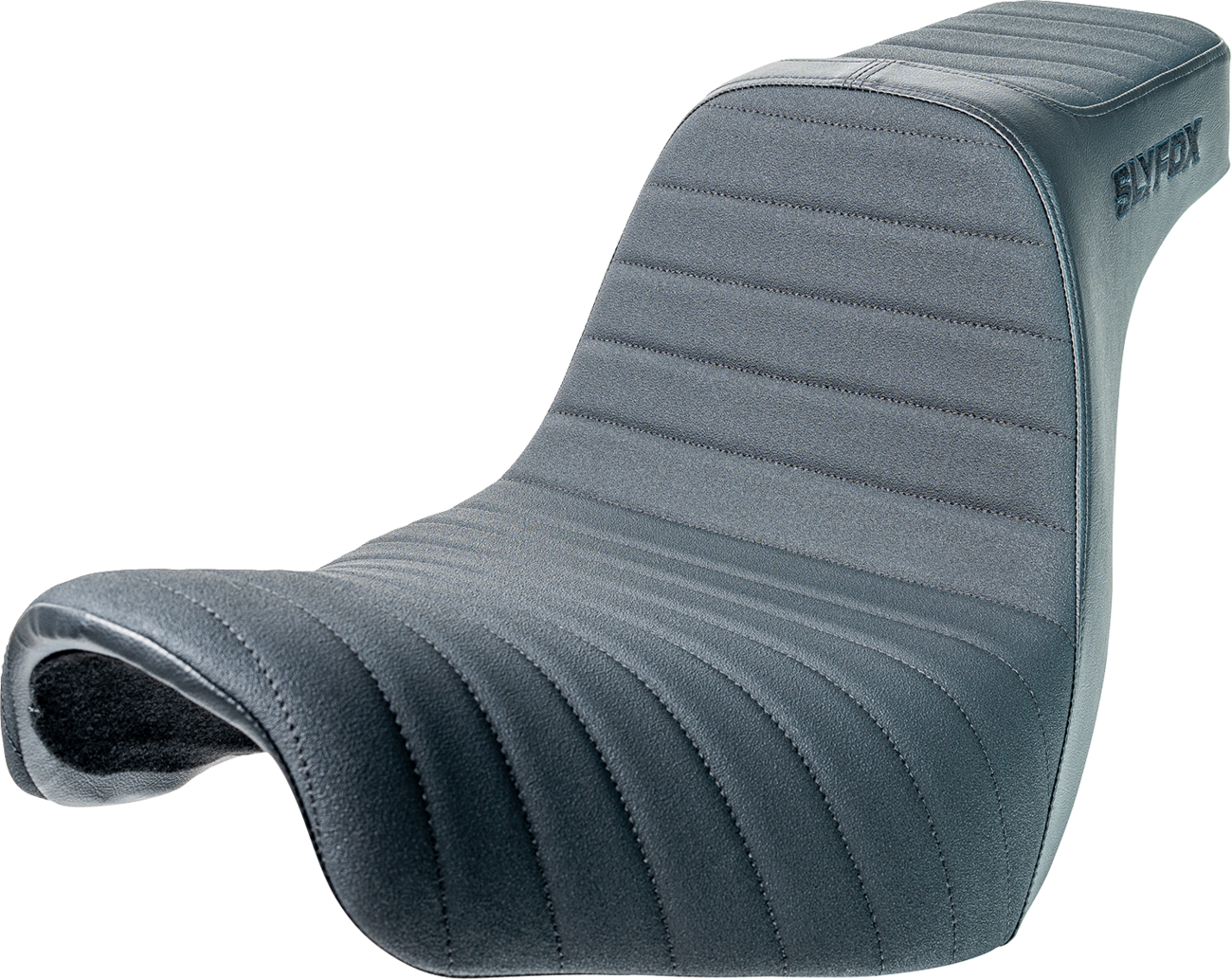SLYFOX High Noon Seat - Vinyl with Classic Stitch and Black Logo for FL/FX 2018-2024 | Part 4701A-slyfox