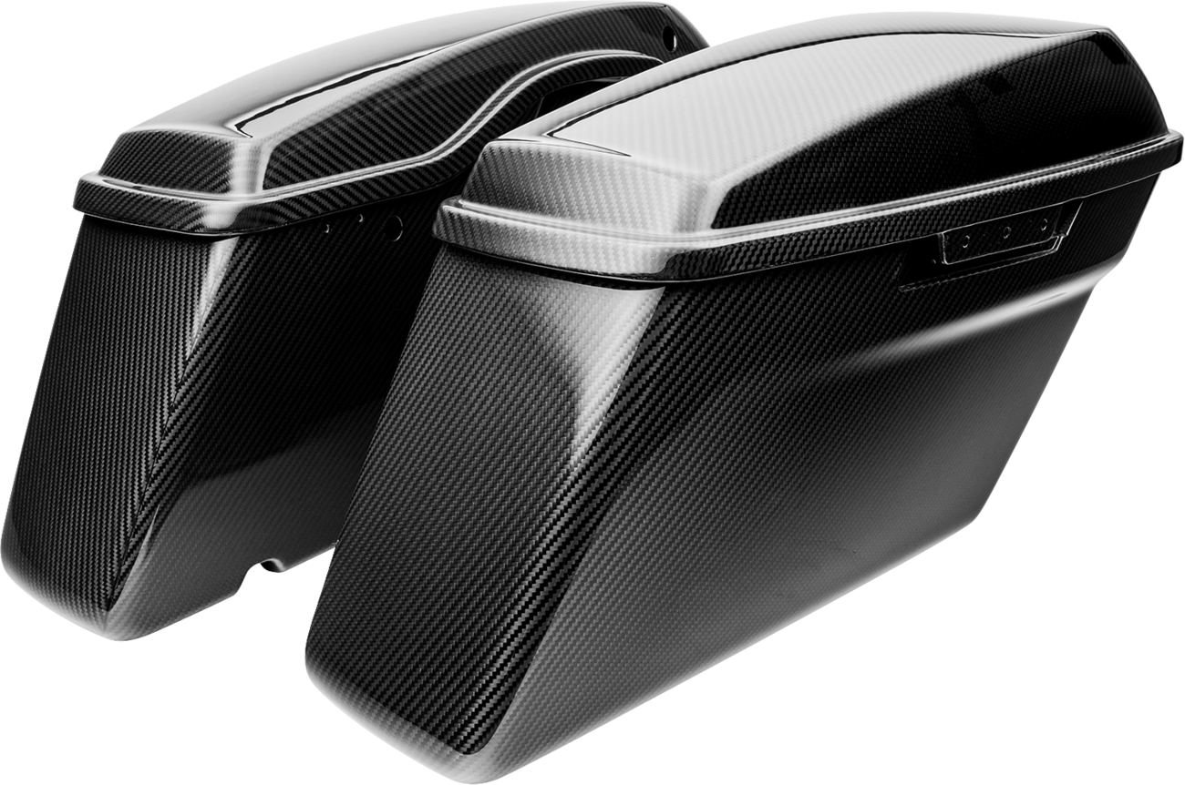 SLYFOX Carbon Gloss Saddlebag Bottoms for FL '14-'23 – Part #1020-SBTC-G