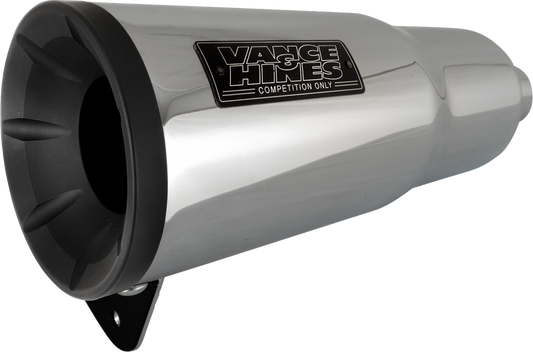 Vance & Hines Hi-Output Slip-On Muffler for Indian Scout & Bobber - Chrome (Part #18627)