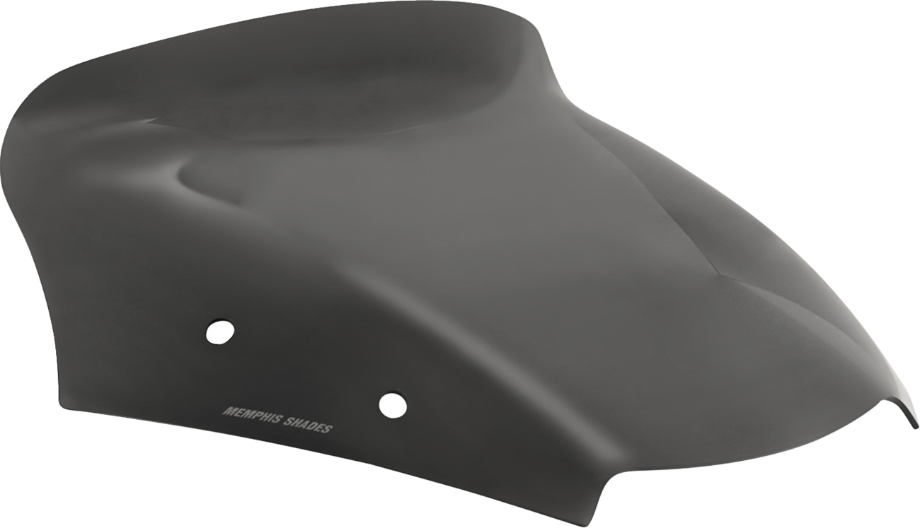MEMPHIS SHADES Spoiler Windshield - 5" - Dark Black Smoke - FLTR MEP88310