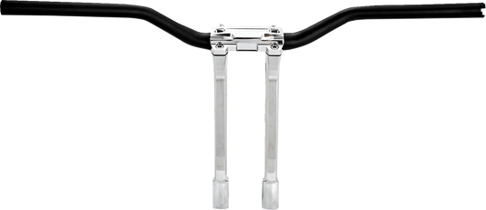 PERFORMANCE MACHINE (PM) Phatbar & Riser Kit - Internal Wiring - 11-1/2" - Chrome 0208-2197M-CH