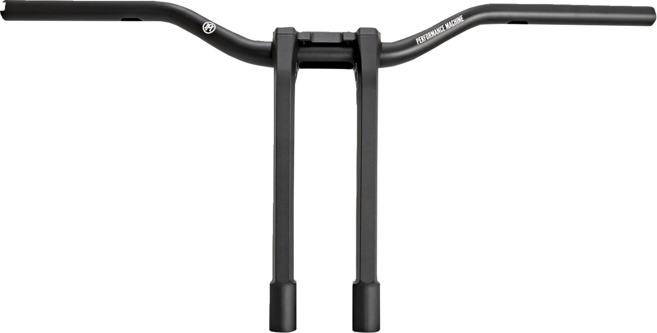 PERFORMANCE MACHINE (PM) Phatbar & Riser Kit - Internal Wiring - 11-1/2" - Black Ops 0208-2197M-SMB