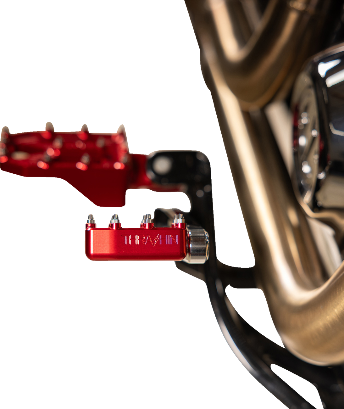 THRASHIN SUPPLY CO. Aggressor Shifter Peg - Red TSC-2101-2