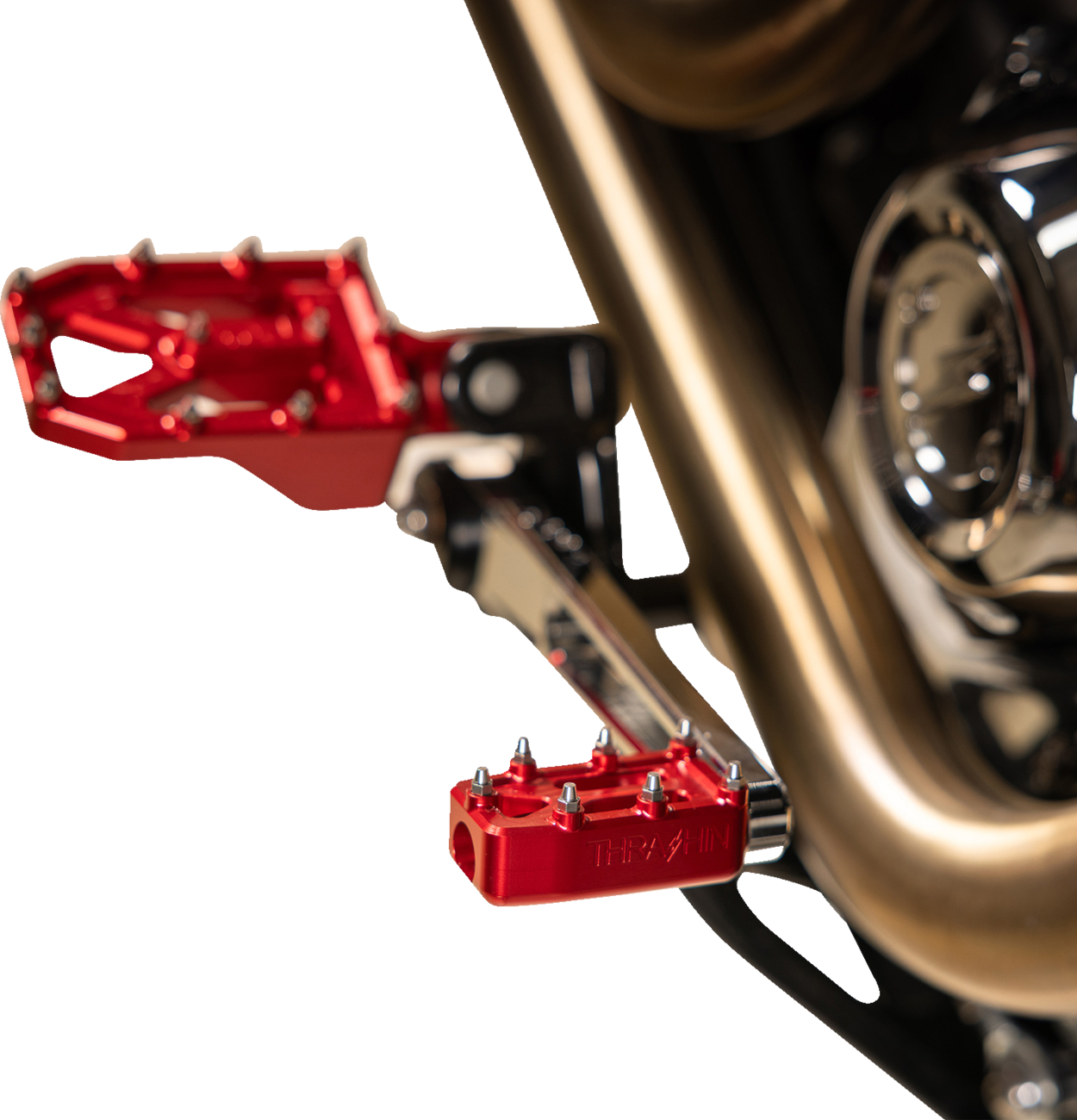 THRASHIN SUPPLY CO. Aggressor Shifter Peg - Red TSC-2101-2