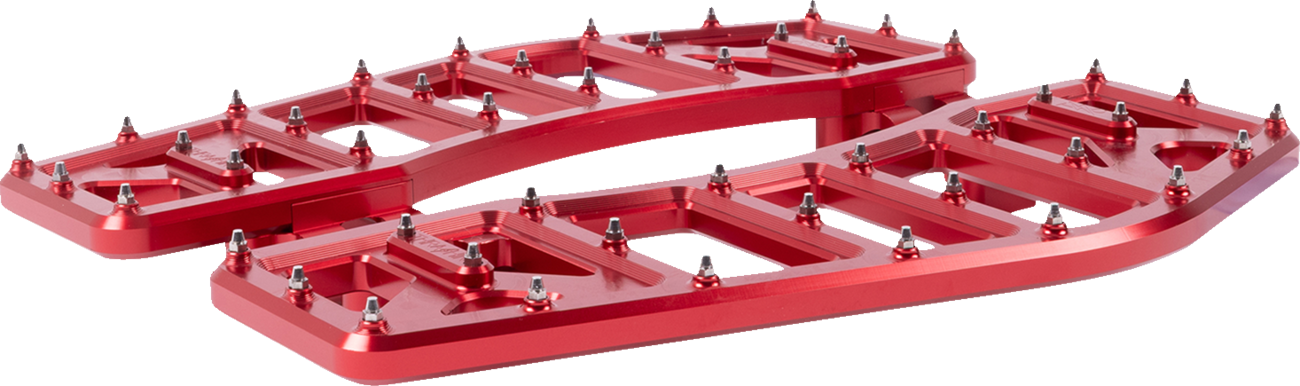 THRASHIN SUPPLY CO. Aggressor Floorboards - Red TSC-2219-2